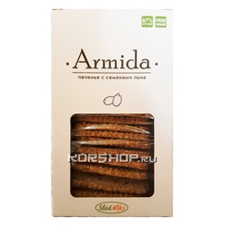 Печенье Армида с семечками льна, без сахара и муки, 150 г (Замена отрубям!) Акция