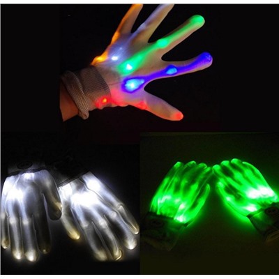 LED перчатки тонкие SC-2