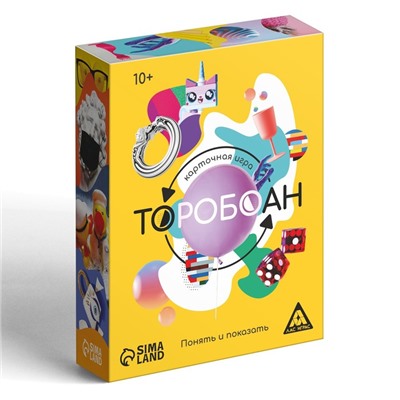 Карточная игра «Торобоан: понять и показать», 10+