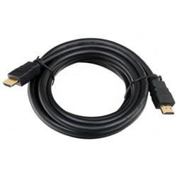 Кабель аудио-видео Ningbo (HDMI-3M-MG(VER1.4)), HDMI (m), 3 м, феррит.кольца, черный