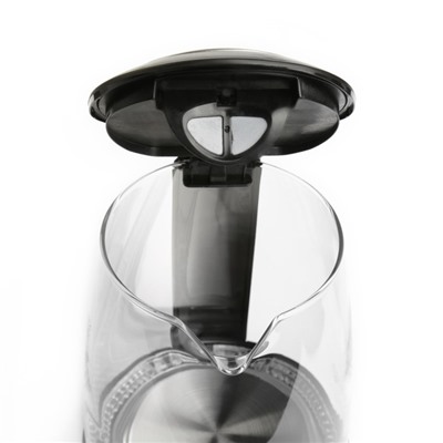 Чайник электрический Scarlett SC-EK27G19, стекло, 2.2 л, 1850-2200 Вт, подсветка, черный
