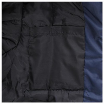Костюм утеплённый КОС634, куртка+п/к, цвет тёмно-синий/серый, размер 56-58/170-176