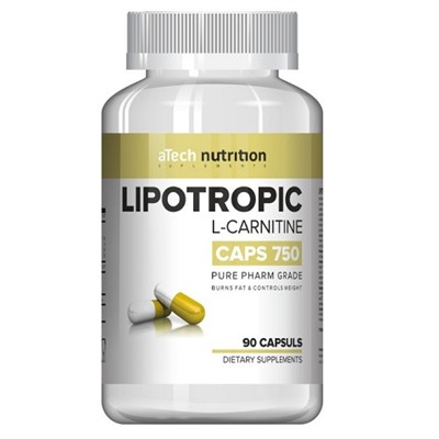 Жиросжигатель Карнитин Lipotropic L-Carnitine aTech Nutrition 90 капс.