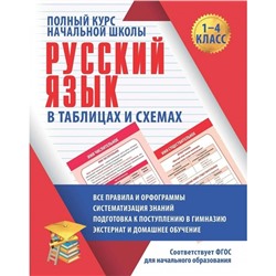 Полный курс начальной школы Русский язык в табл. и схемах 1-4 кл. Жуковина