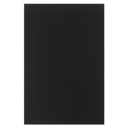Картон целлюлозный чёрный тонированный, 1.25 мм, 20x30 см, Decoriton, 880 г/м²