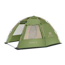 Палатка BTrace Home 4 быстросборная, зеленый