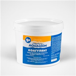 Коагулянт "Aqualeon" в катриджах по 5 таблеток по 25 г ведро 4 кг