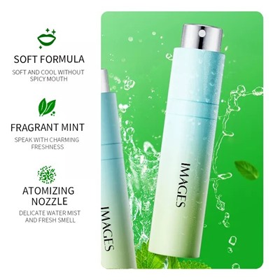 Images Освежающий  мятный спрей для полости рта Mint Fresh Oral  Spray, 11 мл