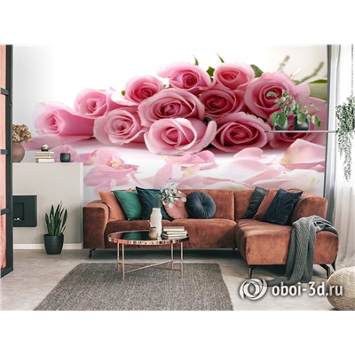 3D Фотообои  «Чайные розы»