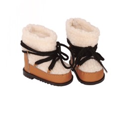 Зимние утепленные ботинки со шнуровкой, 45-50 см