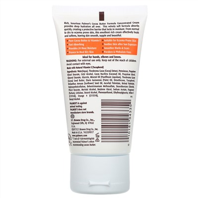 Palmer's, Cocoa Butter Formula, концентрированный крем, 60 г (2,1 унции)