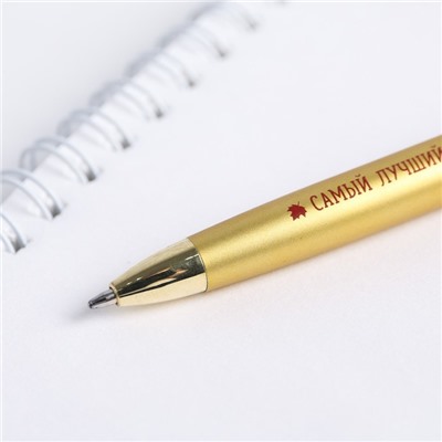 Ручка подарочная "С Днём Учителя!", металл