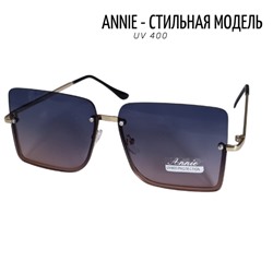 Очки солнцезащитные Annie женские синие с розовым цветом