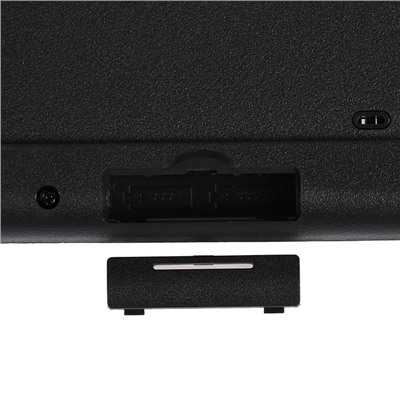 Клавиатура Ritmix RKB-255W, беспроводная, мембранная, 102+9 кнопок,USB, черная