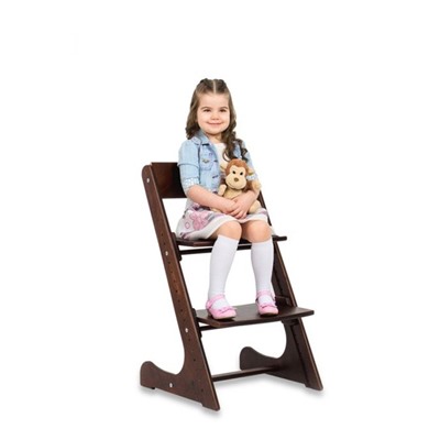 Детский растущий стул Конёк Горбунёк (Цвет каркаса:Орех)