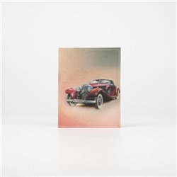 Обложка для автодокументов, цвет красный, «Red Car»