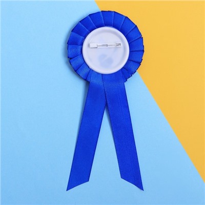 Значок - орден пластик «Выпускник», колокольчик, d=4,5 см