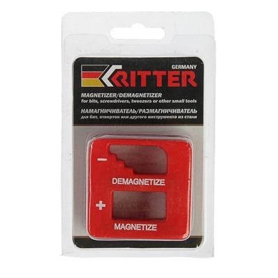Намагничиватель/размагничиватель Ritter PS21011002, для отверток, бит и другого инструмента