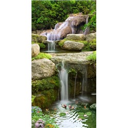 3D Фотообои «Уютный водопад»