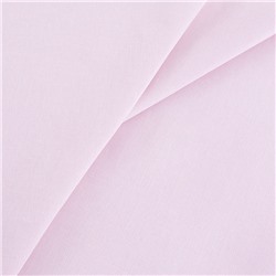 Бязь гладкокрашеная 120гр/м2 220 см на отрез цвет светло-розовый