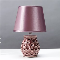 Настольная лампа 16797/1PR E14 40Вт фиолетовый 17x17x26 см