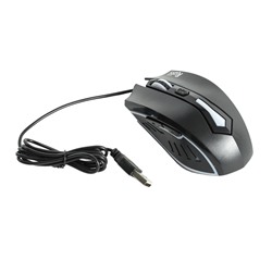 Мышь Smartbuy RUSH 712, игровая, проводная, оптическая, USB, черная