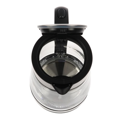Чайник электрический Centek CT-0060, 2200 Вт, 1,7 л, серебристый / чёрный