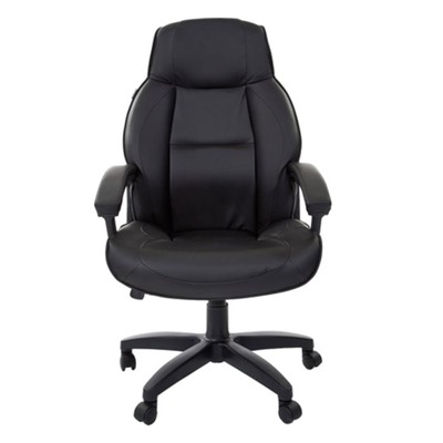 Кресло офисное BRABIX Formula EX-537, экокожа, черное