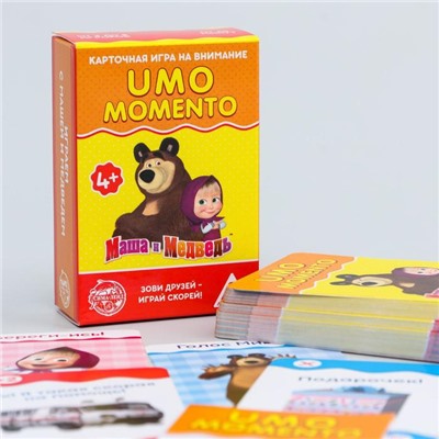 Настольная игра "UMO Momento", Маша и Медведь