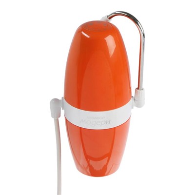 Фильтр-насадка на кран "Аквафор" Модерн исполнение 1, с пластиковой втулкой, оранжевый