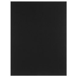 Картон целлюлозный чёрный тонированный, 1.5 мм, 30x40 см, Decoriton, 1015 г/м²