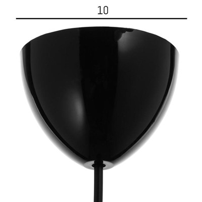 Светильник 5001/1, 40Вт Е14, цвет чёрный