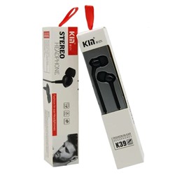 Наушники с микрофоном KIN K39 (черный)