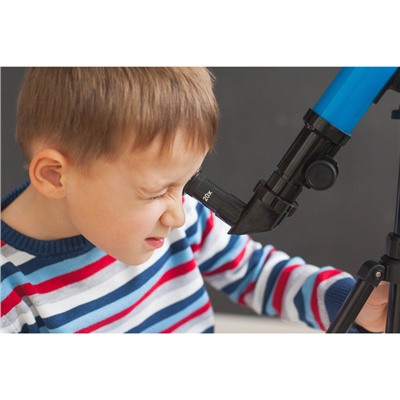 Телескоп детский «Юный астроном» с штативом, цвета МИКС