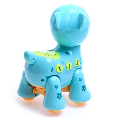 Музыкальная игрушка «Оленёнок», световые и звуковые эффекты, цвета МИКС