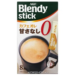Растворимый кофе без сахара 2 в 1 Blendy Stick AGF, Япония, 71,2 г