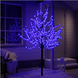 Светодиодное дерево «Клён» 2 м, 900 LED, постоянное свечение, 220 В, свечение синее