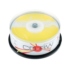 Диск CD-RW SmartTrack, 4-12x, 700 Мб, Cake Box, 25 шт