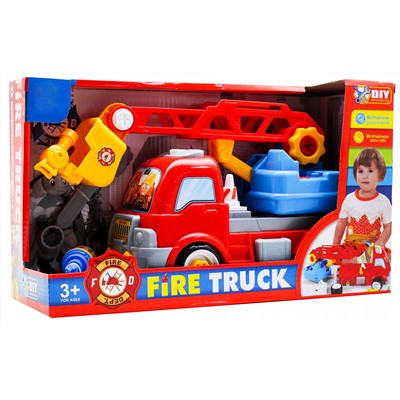 Пожарная машина с инструментами