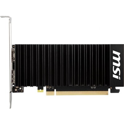 Видеокарта MSI GeForce GT1030 (GT 1030 2GHD4 LP OC) 2Gb 64bit DDR4 1189/2100 Ret low profile   38403
