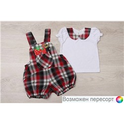 Костюм детский: блузка и комбинезон арт. 623595