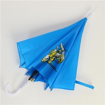 Зонт детский полуавтоматический «Робот» d=70 см