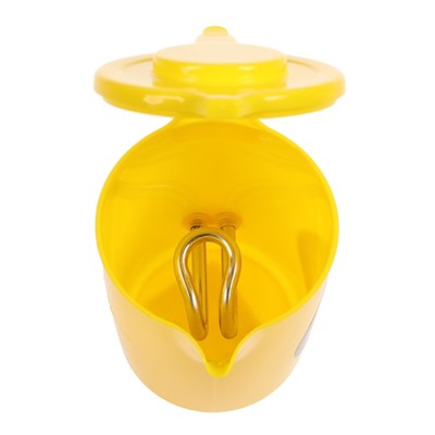 Чайник электрический "Капелька", 600 Вт, 0.5 л, желтый