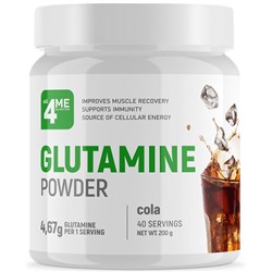 Аминокислота Глютамин со вкусом колы Glutamine cola 4ME Nutrition 200 гр.