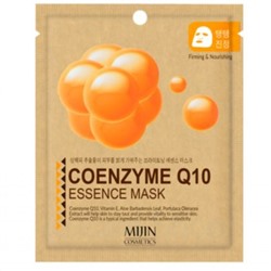 MJ Маска тканевая для лица Essence Mask Coenzyme Q10 (коэнзим)25гр