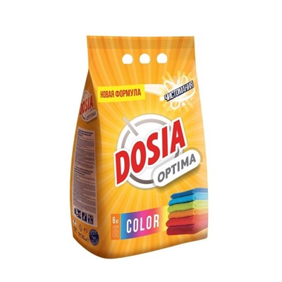 Стиральный порошок Dosia Optima Color, 6 кг