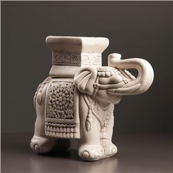 Фигура - подставка "Слон малый", 12х30х27 см, состаренный