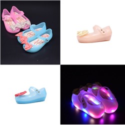 Резиновые сандалии с LED подсветкой ММ013