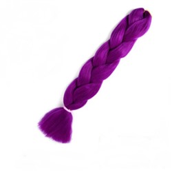 Канекалон для волос фиолетовый