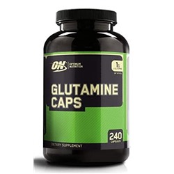 Аминокислота Глютамин Optimum Nutrition Glutamine caps 1000 mg 240 капс.